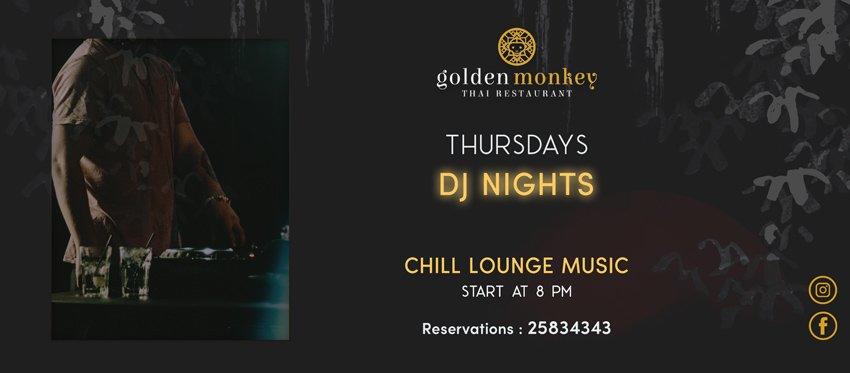 Lounge Πέμπτες με Guest Dj και αυθεντικές γεύσεις από Ταϊλάνδη σε μια ισορροπημένη ατμόσφαιρα ηρεμίας και πολυτέλειας του Golden Monkey Thai Restaurant
