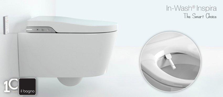 Η έξυπνη τουαλέτα από την συλλογή InSpira της Roca είναι εδώ από την iL Bagno