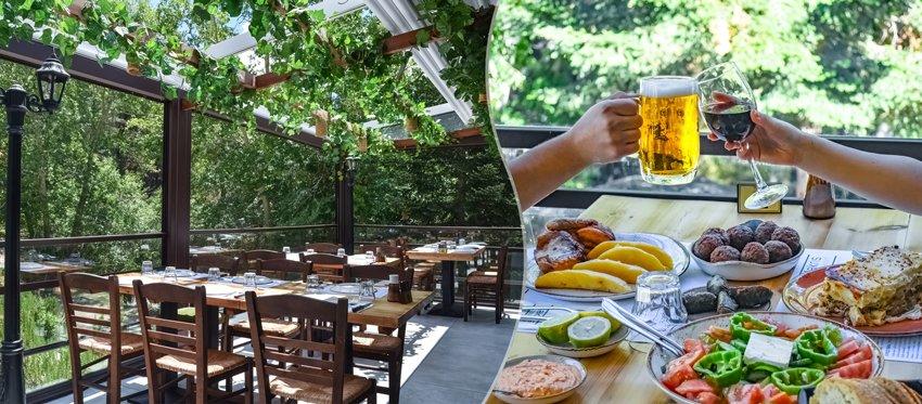 3ήμερο Κατακλυσμού με εκδρομή στο δροσερό εύγευστο σκηνικό του Makris Restaurant