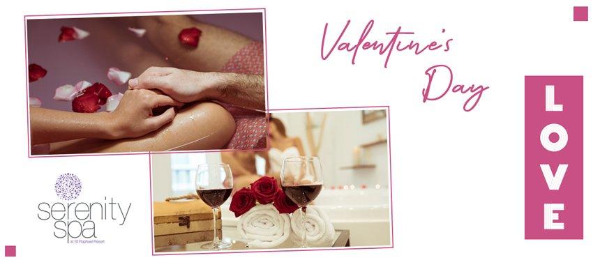 Spa θεραπείες για Ζευγάρια και Μασάζ υπηρεσίες. μία φανταστική ιδέα ανήμερα Valentine’s για κάθε ζευγάρι από το Serenity Spa at St Raphael Resort