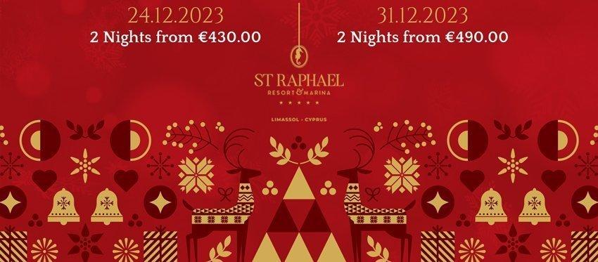 Χριστουγεννιάτικη Διαμονή με Στυλ στο St Raphael Resort & Marina