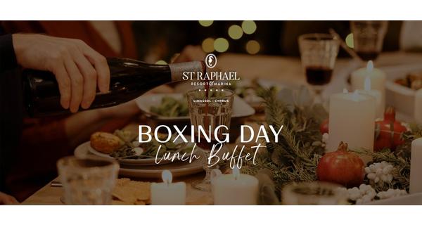 Boxing Day με Εορταστικό Buffet και διάθεση στο Octagon Restaurant του St Raphael Resort & Marina