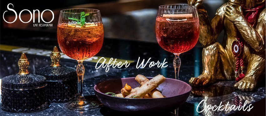Η νέα After Work εμπειρία του Sono Bar Restaurant ήρθε για να κερδίσει τα απογεύματά σου